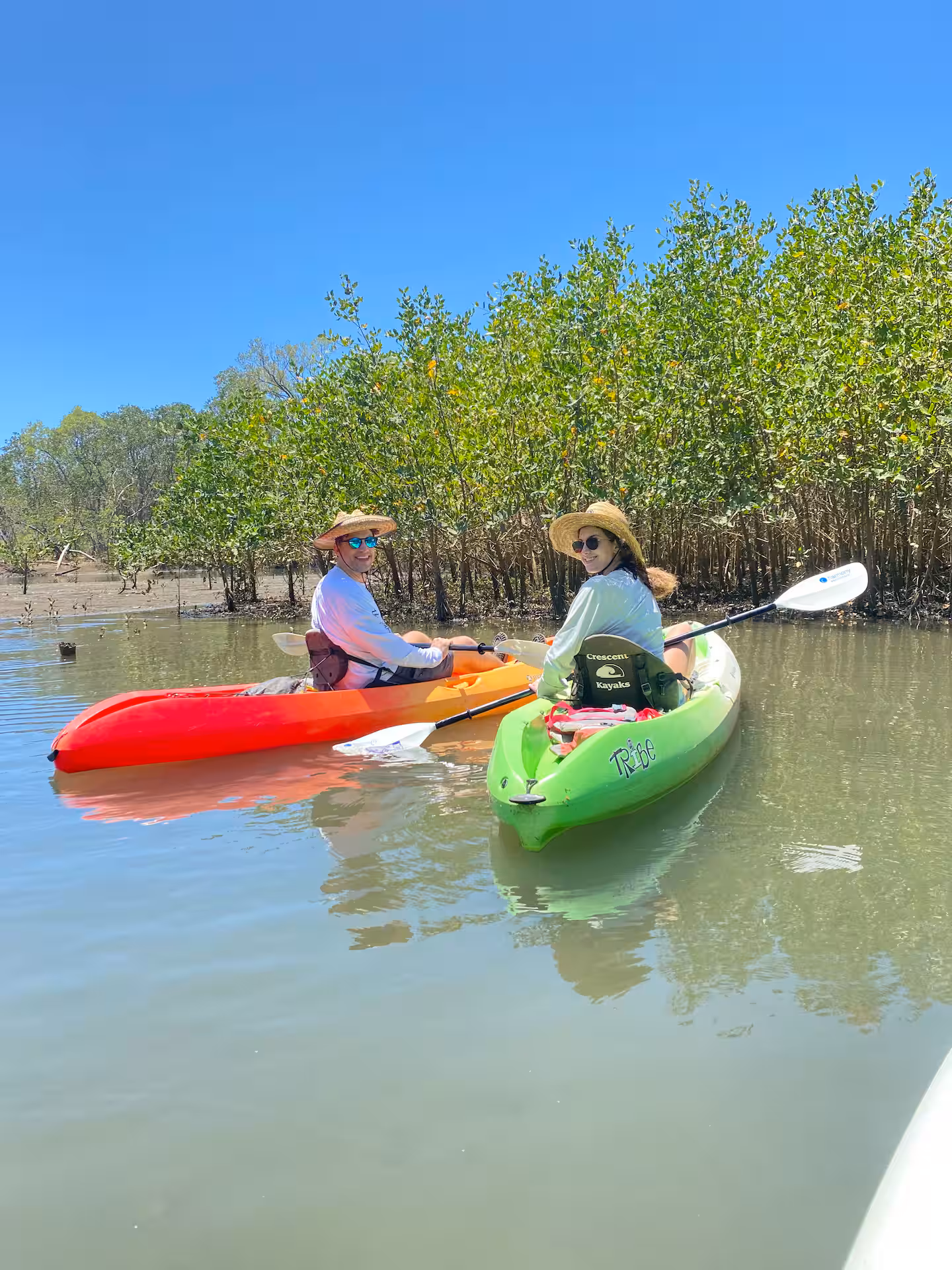 Kayaking activities